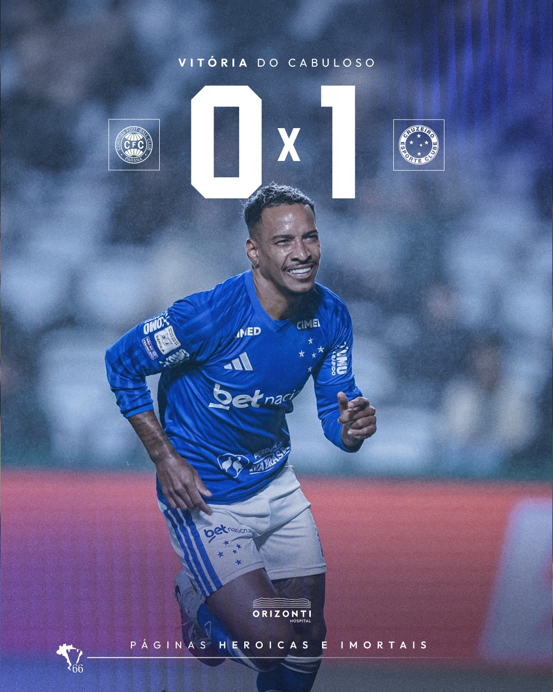 Cruzeiro vence Coritiba fora de casa, espanta má fase e vira a chave para mata-mata decisivo